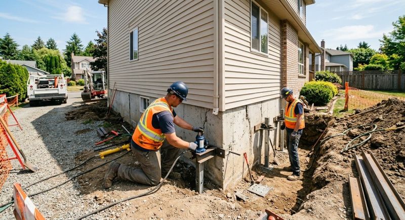 Foundation Repair in Port Angeles, WA