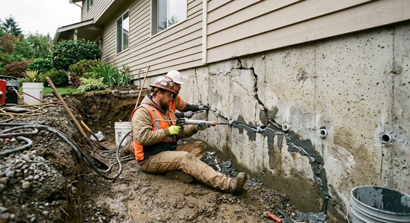 Basement Foundation Repair in Port Angeles, WA