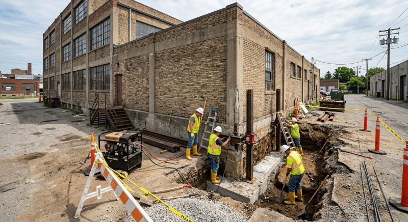 Commercial Foundation Repair in Port Angeles, WA