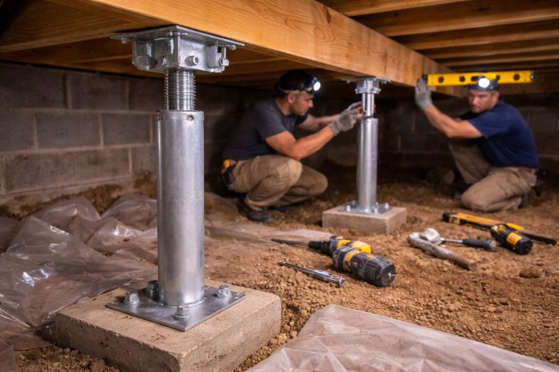 Crawlspace Structural Repair in Port Angeles, WA
