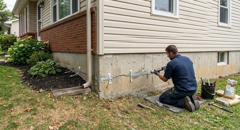 Foundation Cracks Repair in Port Angeles, WA