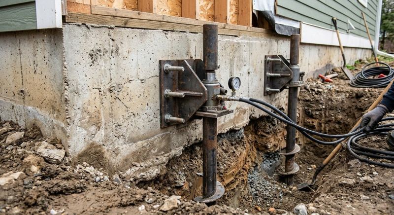 Foundation Pier Leveling in Port Angeles, WA