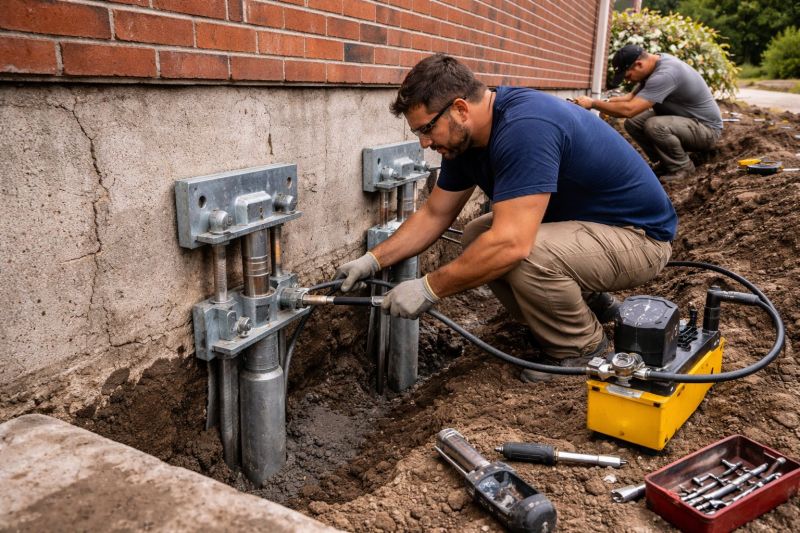 Foundation Pier Repair in Port Angeles, WA