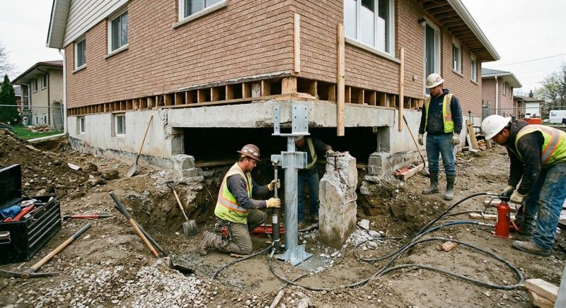 Foundation Pier Repair in Port Angeles, WA
