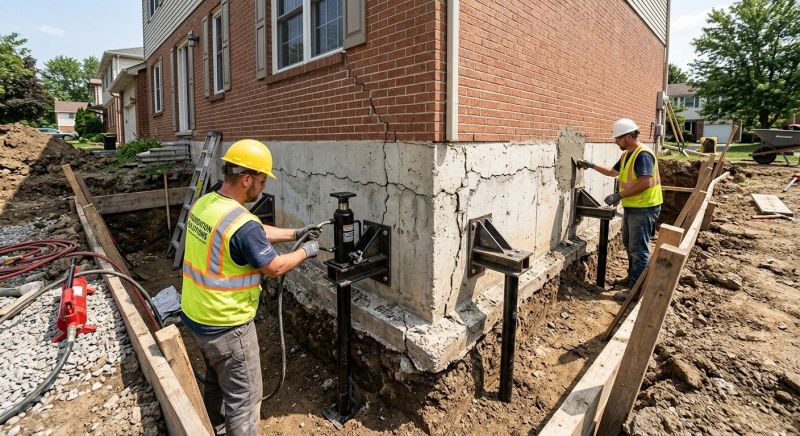 Foundation Pier Repair in Port Angeles, WA