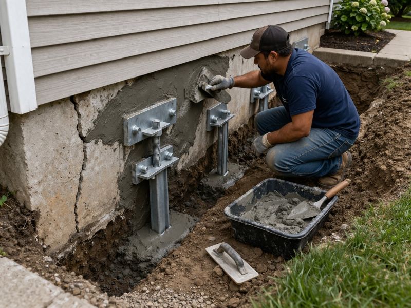 Foundation Pier Repair in Port Angeles, WA