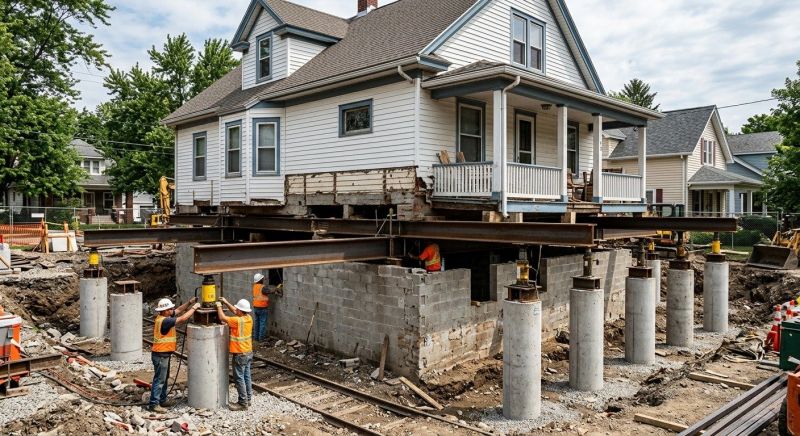 Foundation Raising in Port Angeles, WA