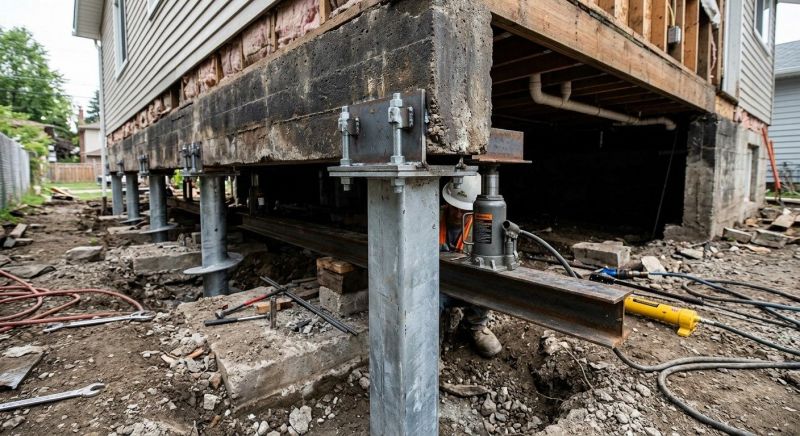 Foundation Raising in Sequim, WA