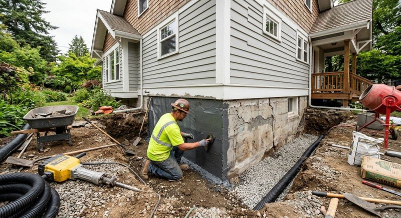 Foundation Renovation in Port Angeles, WA