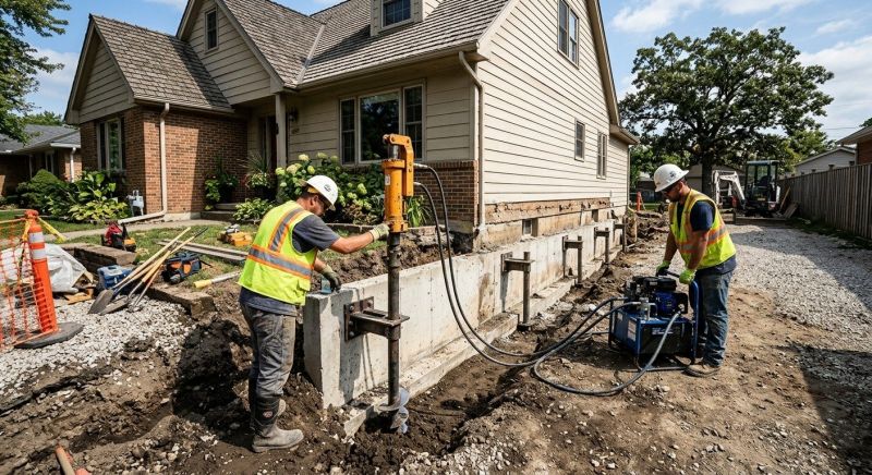 Foundation Stabilizing in Port Angeles, WA