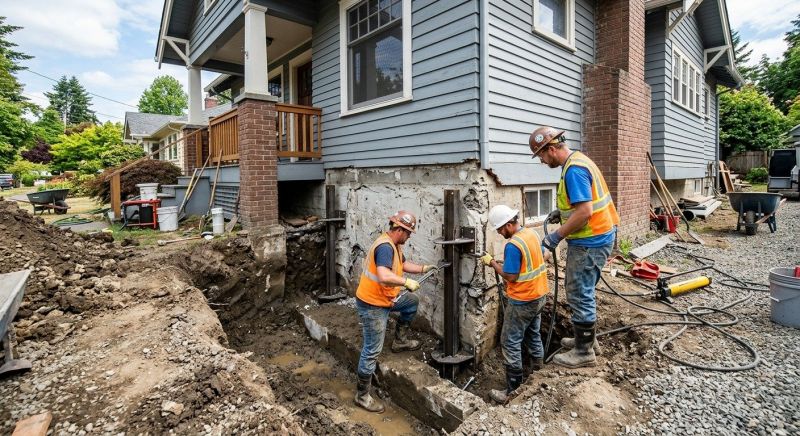 Foundation Stabilizing in Port Angeles, WA
