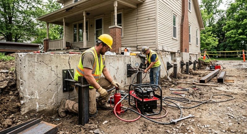 Foundation Stabilizing in Sequim, WA