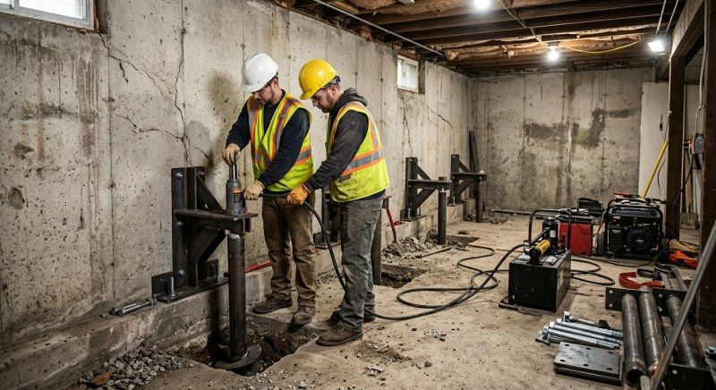 Foundation Stabilizing in Sequim, WA