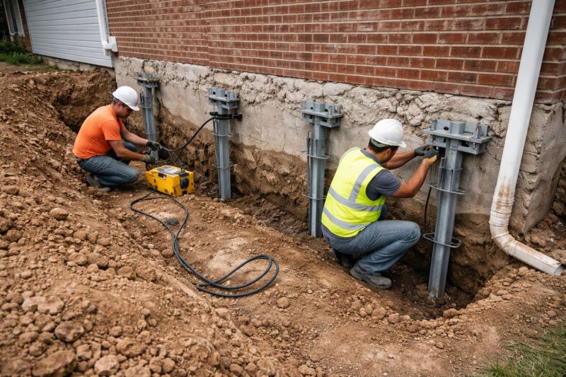Helical Piers Installation in Port Angeles, WA