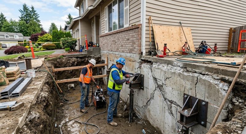 Home Foundation Repair in Port Angeles, WA