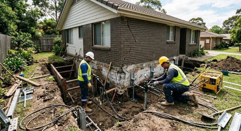 House Foundation Repair in Sequim, WA