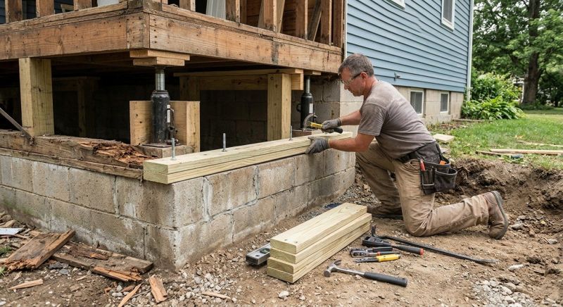House Foundation Repair in Sequim, WA