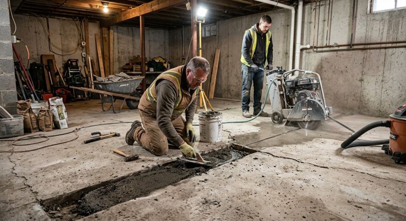 Slab Foundation Repair in Port Angeles, WA