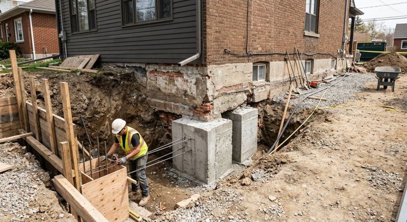 Structural Underpinning in Port Angeles, WA