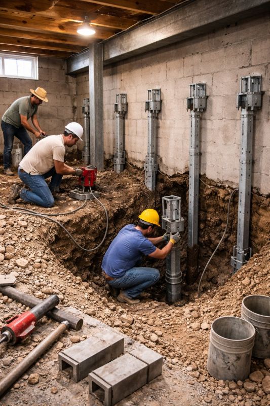 Structural Underpinning in Port Angeles, WA