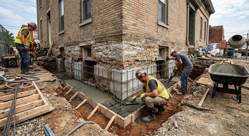 Structural Underpinning in Port Angeles, WA