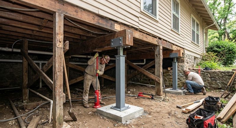 Structural Underpinning in Port Angeles, WA