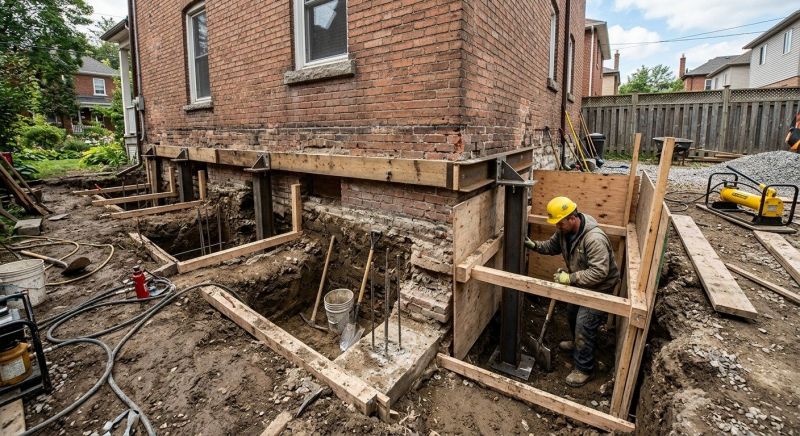 Structural Underpinning in Port Angeles, WA